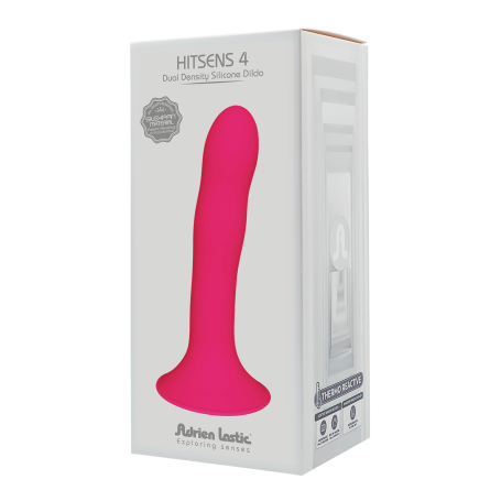 DILDO CON VENTOSA HITSENS 4 FUCSIA